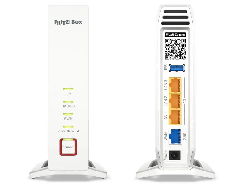 Trójzakresowy router AVM Fritz!Box 4060 WiFi 6 z DECT, mesh i USB