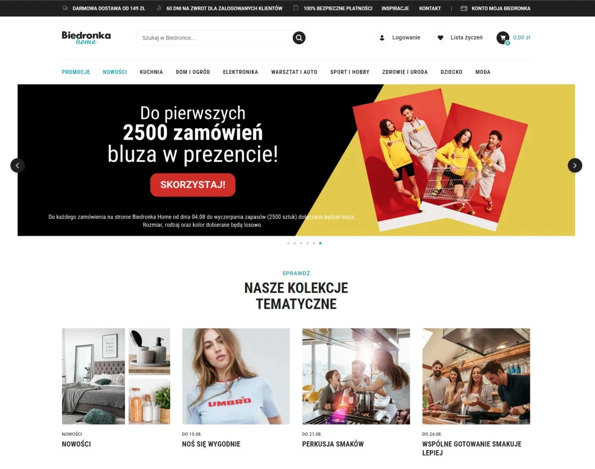 biedronka home sklep