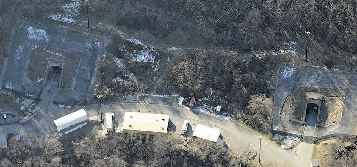 bunkier putina mapy google