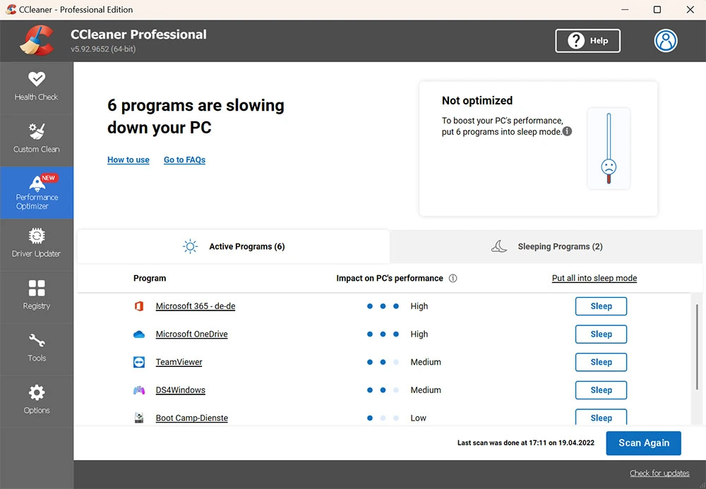 ccleaner update maj 1