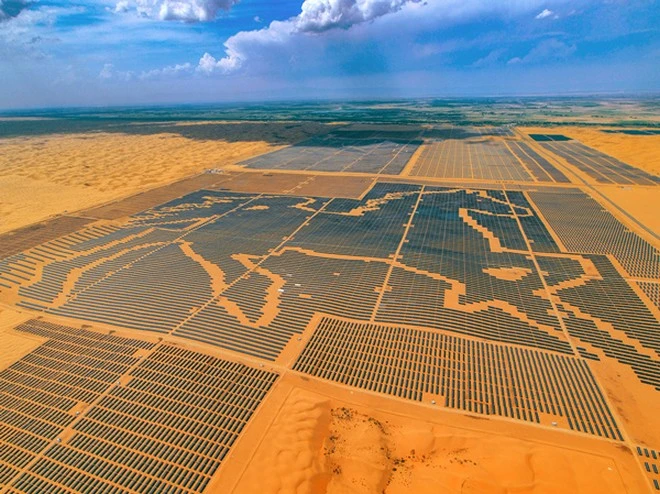 chinska elektrownia solarna