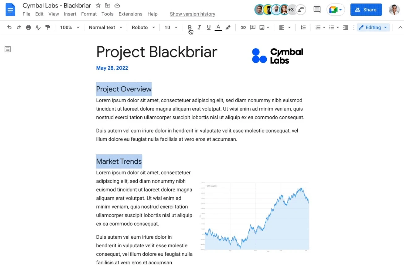 dokumenty google formatowanie 1