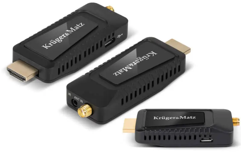 Miniaturowy tuner DVB-T2 polskiej firmy, sprzęt niczym przerośnięty pendrive