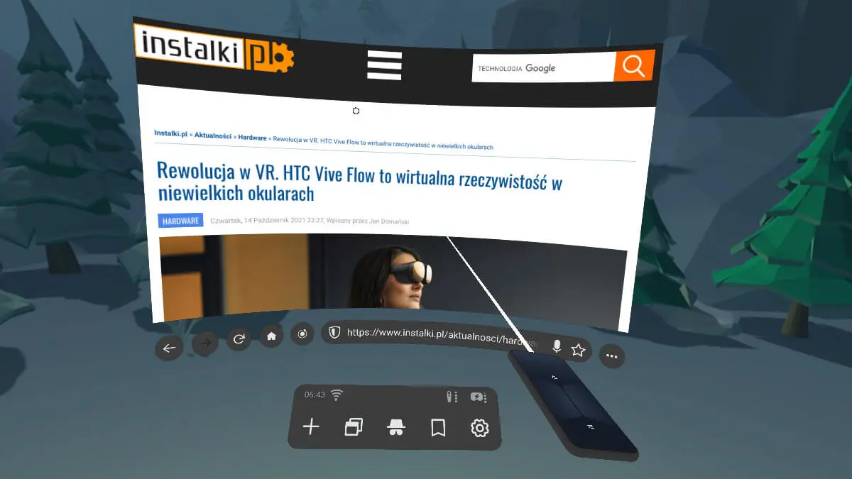 Recenzja HTC Vive Flow. Miniaturowy i lekki VR, który nie potrzebuje komputer ani telefonu