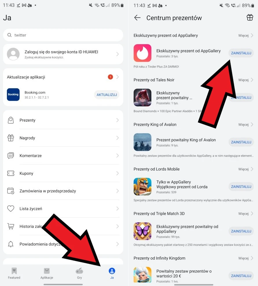 huawei tinder za darmo