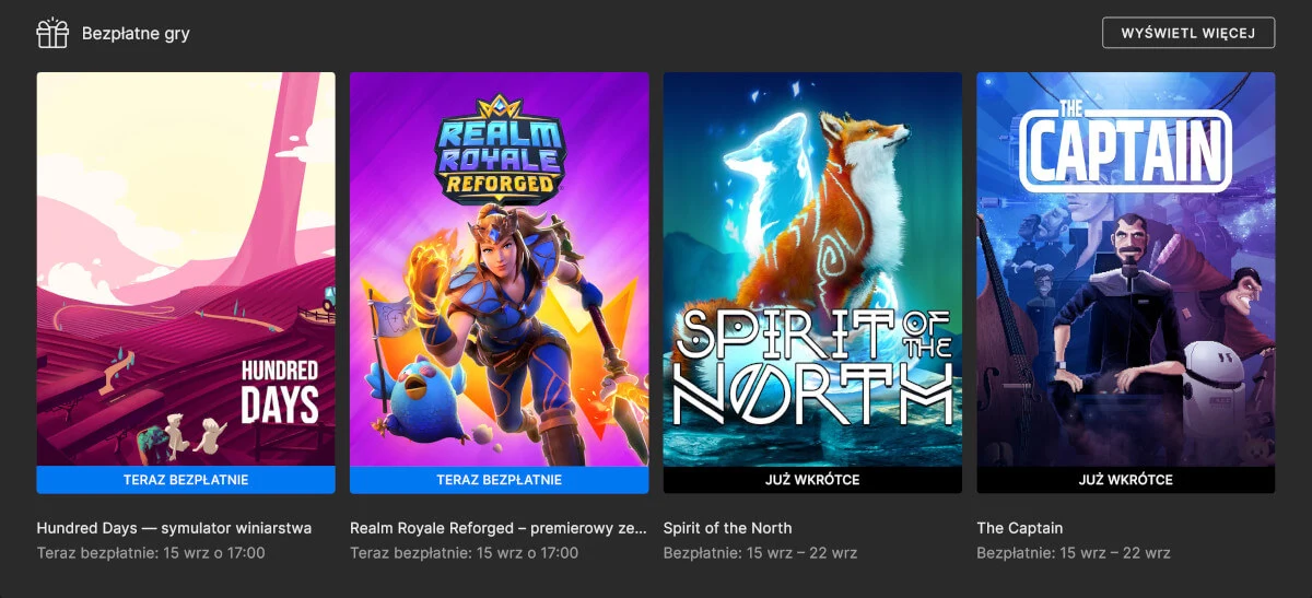 Zarządzaj winnicą w Hundred Days za darmo z Epic Games i odbierz DLC do battle royale