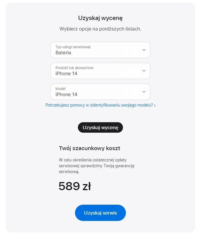 iphone 14 wymiana baterii