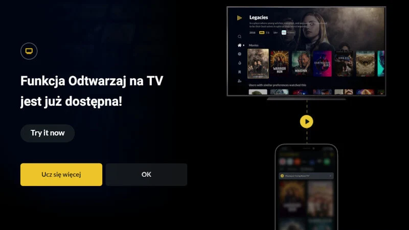 Apka niezbędna do Disney+, Netflix, HBO i innych VOD. Pokaże i odpali konkretny film lub serial