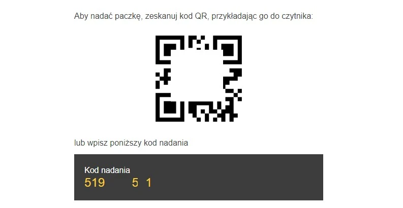 kod qr paczkomat