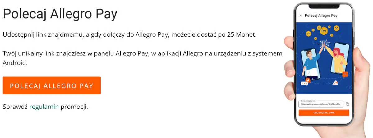 Zdobądź zniżki w monetach na Allegro nawet do 125 złotych dzięki Allegro Pay