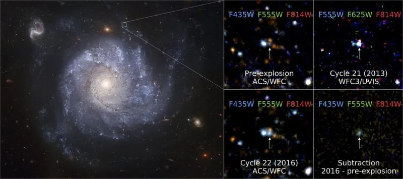 Lokalizacja supernowej SN2012Z
