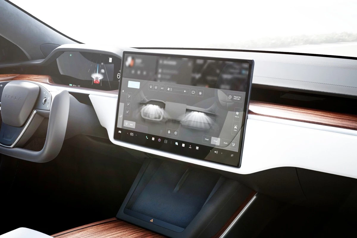 tesla infotainment