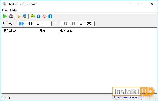 SterJo Fast IP Scanner 1.1 - Windows - download - instalki.pl