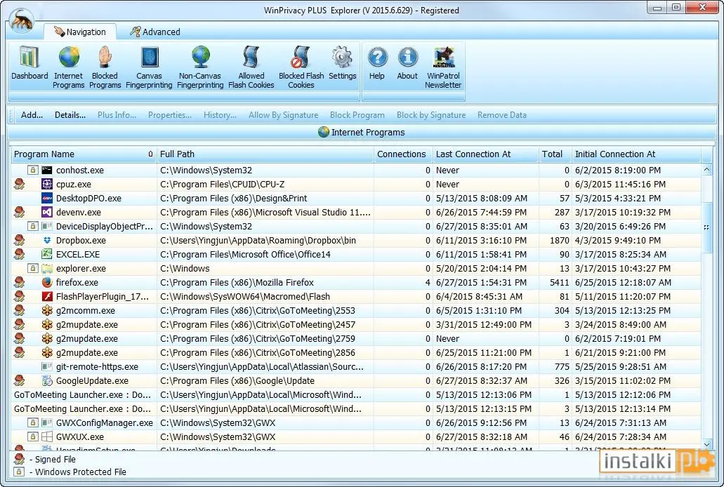 WinPatrol Firewall