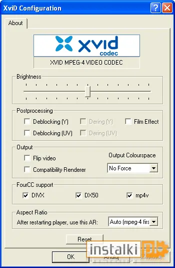 DivX 5.2.1 Bundle dla Windows 98