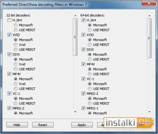Preferred Filter Tweaker for Windows