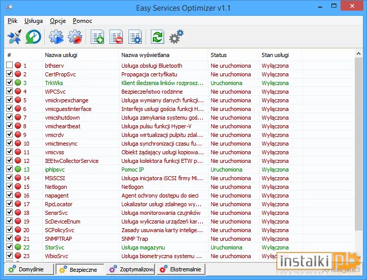 Okladka Easy Service Optimizer