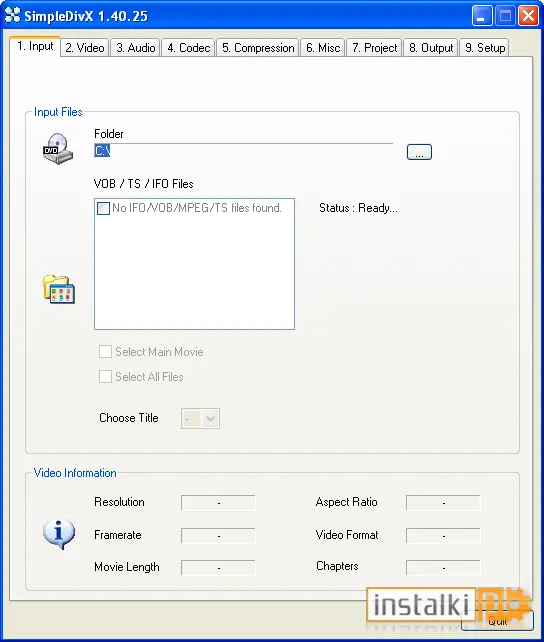 Okladka SimpleDivX 1.40.25 PL