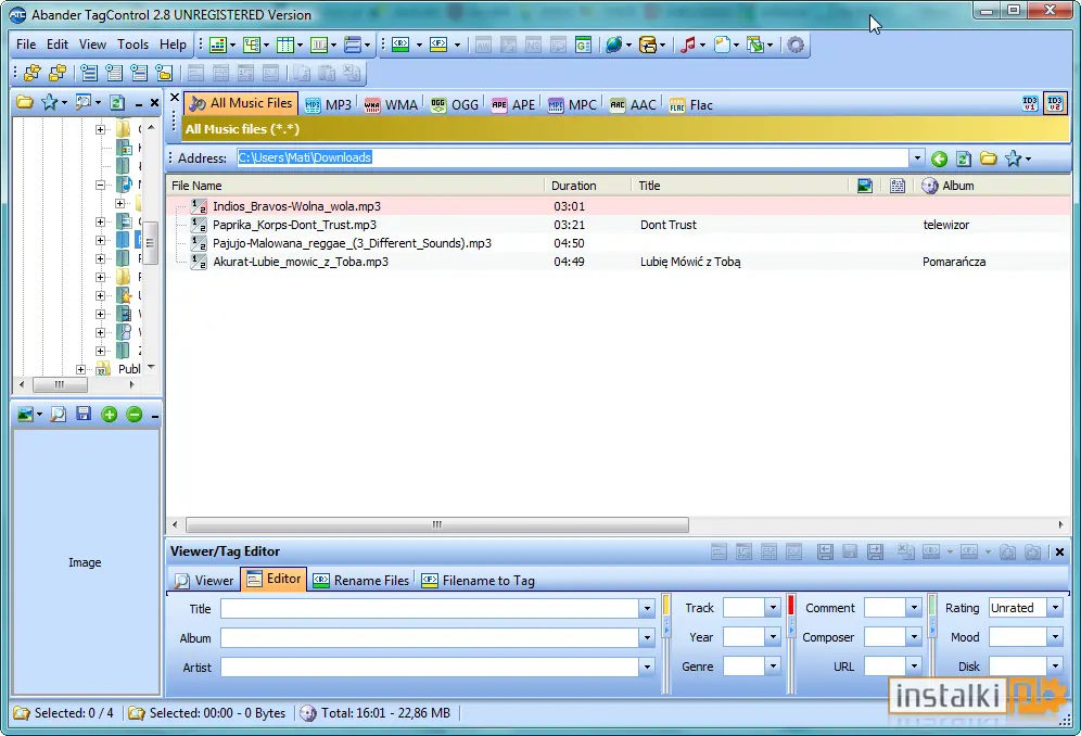 Okladka Abander TagControl 2.92 Build