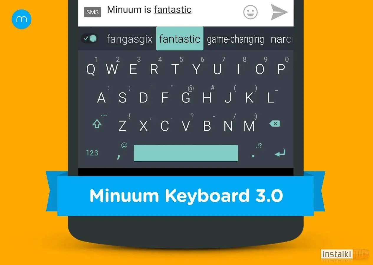 Minuum Keyboard + Smart Emoji