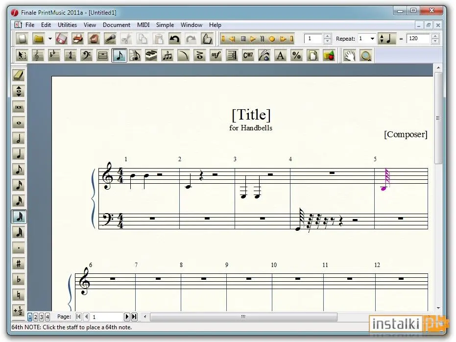 Okladka Finale PrintMusic