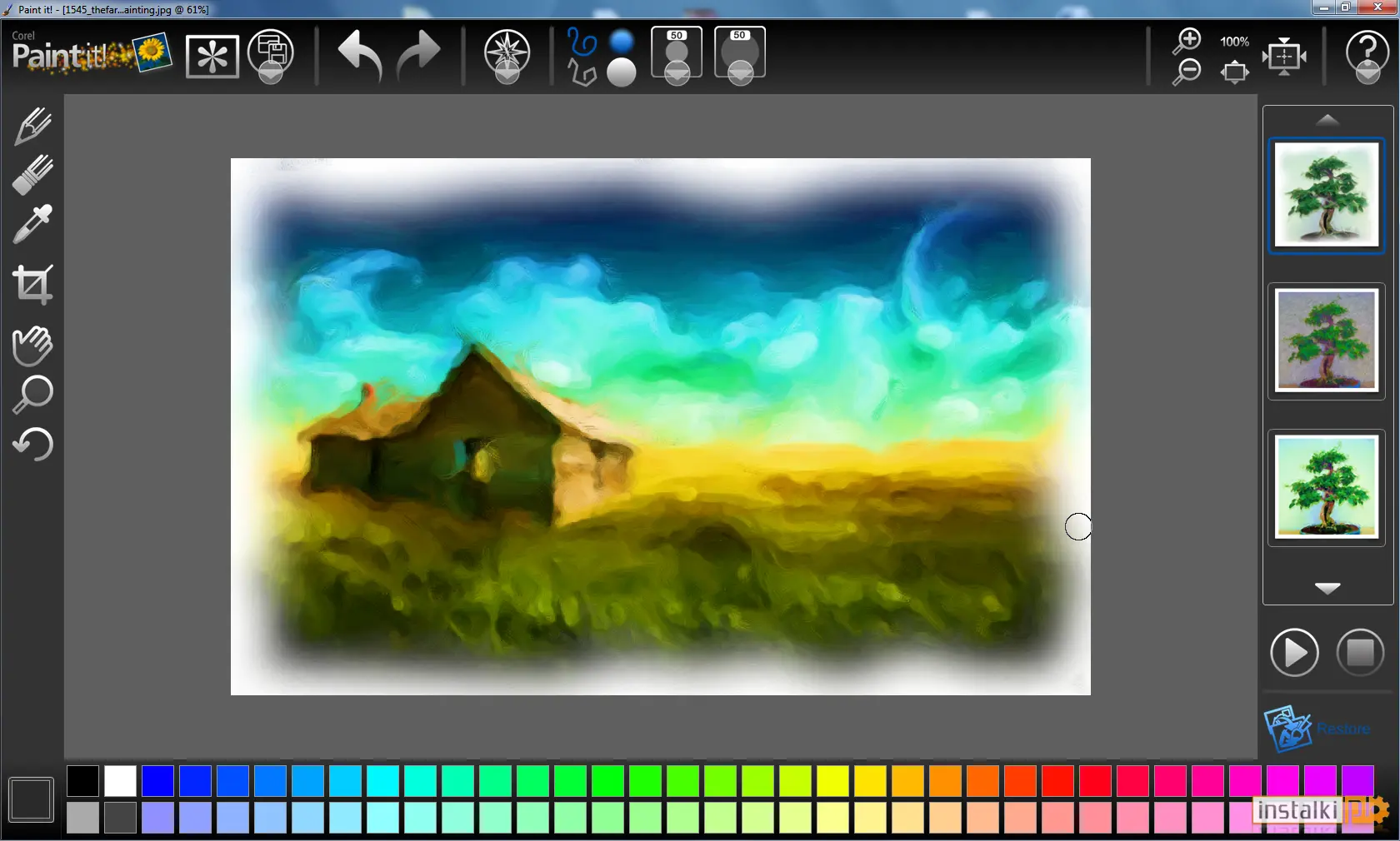 Okladka Corel Paint it!