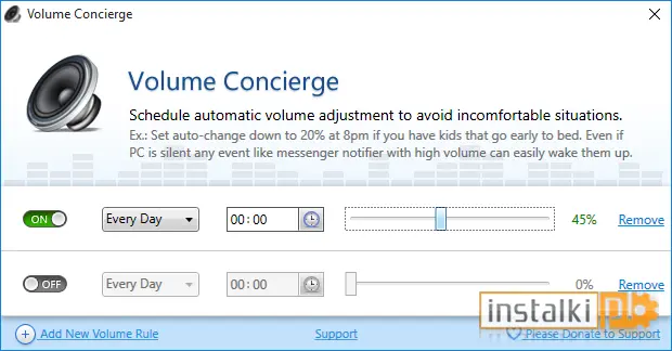 Volume Concierge