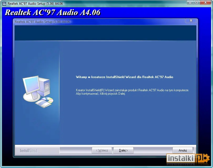 Realtek AC’97 Audio Driver