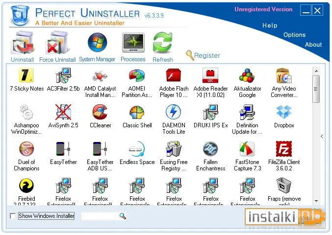 Okladka Perfect Uninstaller