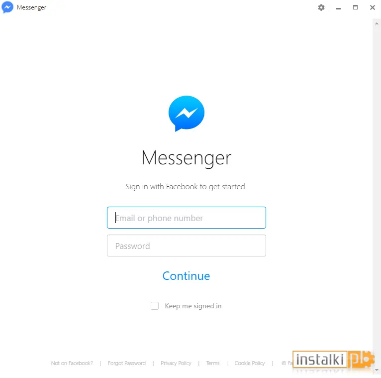 Okladka Facebook Messenger 1.0.0 Alpha 2