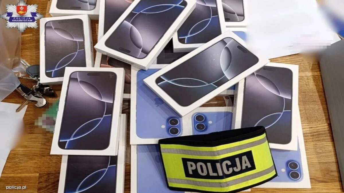 Wyłudził telefony warte 430 tys. zł. Polska policja ujęła oszusta
