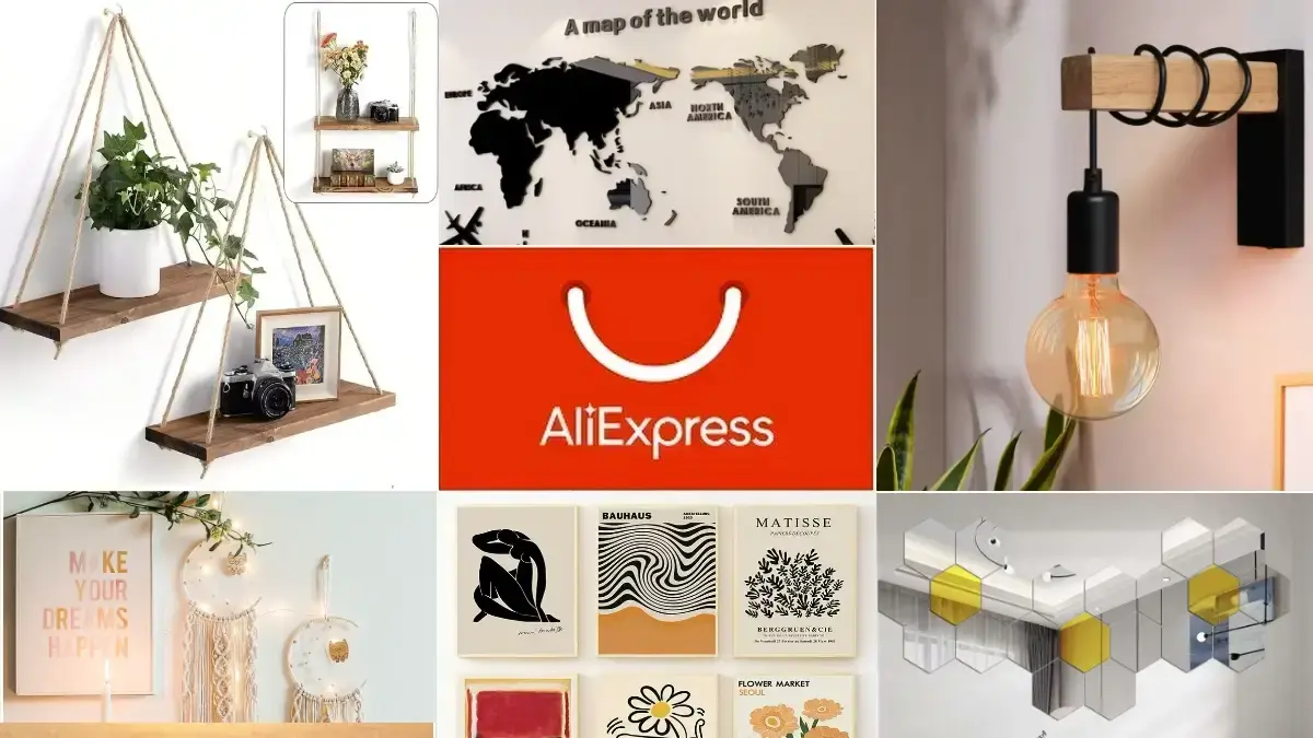 10 tanich dekoracji ściennych z AliExpress