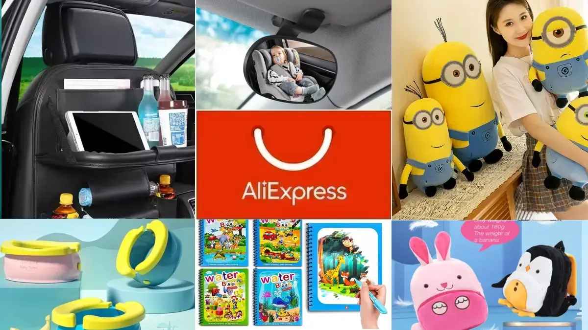10 tanich gadżetów z AliExpress dla podróżujących z dziećmi