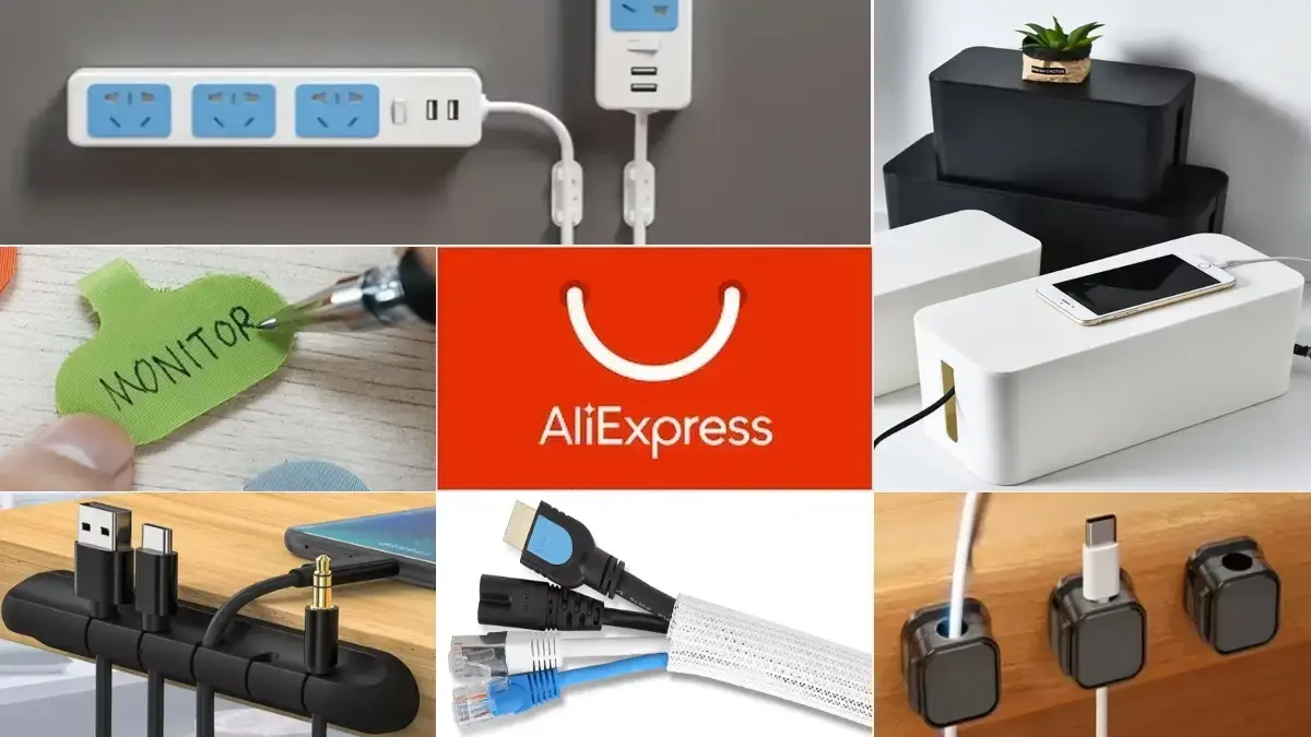 10 tanich gadżetów z AliExpress do organizacji kabli