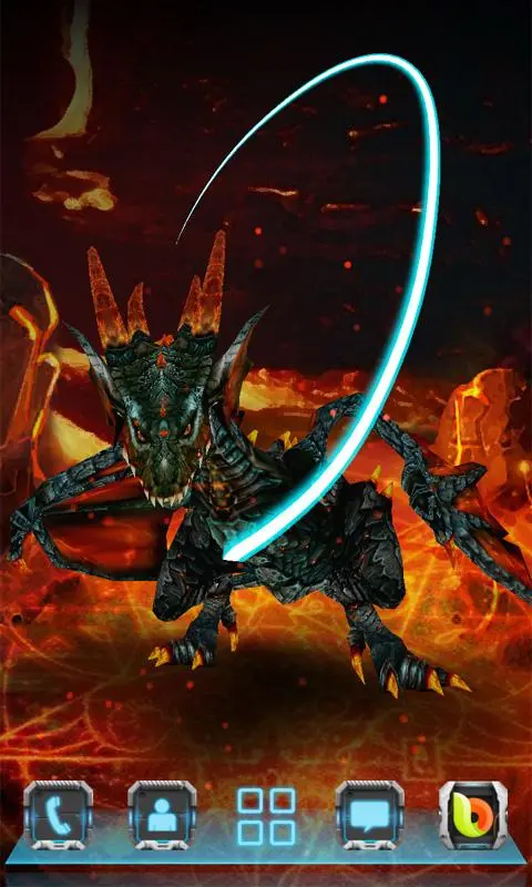 Fire Dragon Next 3D LWP