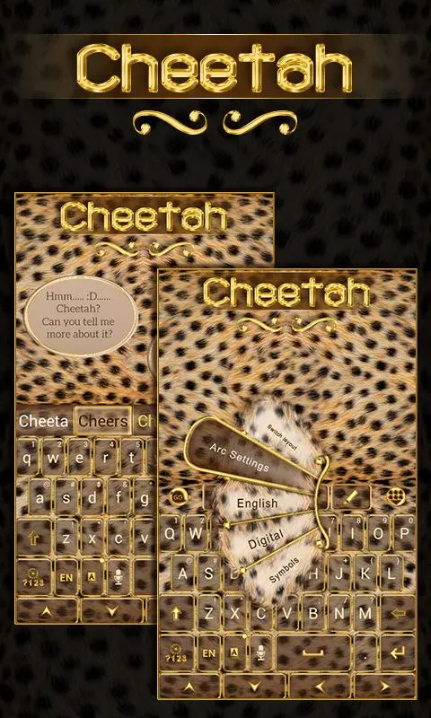 Cheetah GO Keyboard Theme