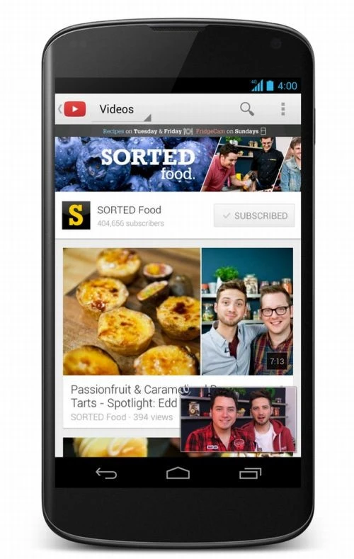 youtube android