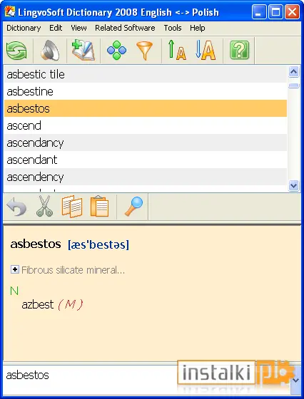 Okladka LingvoSoft Dictionary 2008 English-Polish