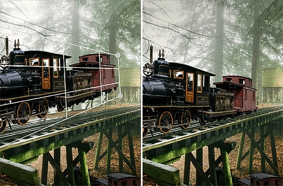 wypaczanie perspektywy