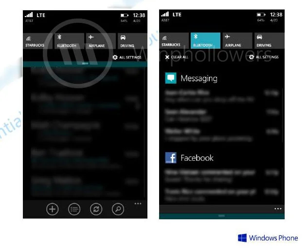 Centrum Powiadomień w Windows Phone 8.1