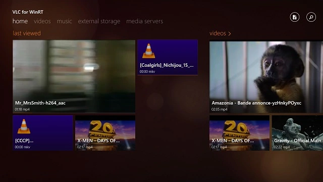 vlc dla windows8