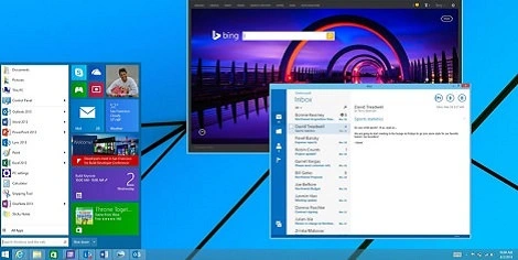 Windows 8 menu start