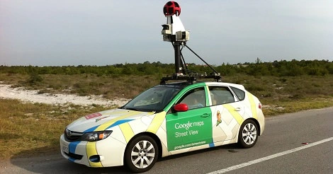 samochód Google Street View