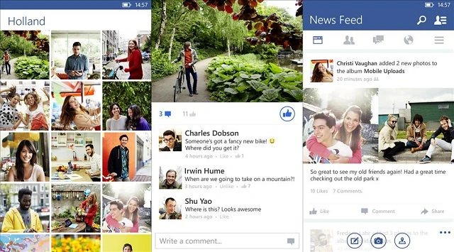 facebook windows phone
