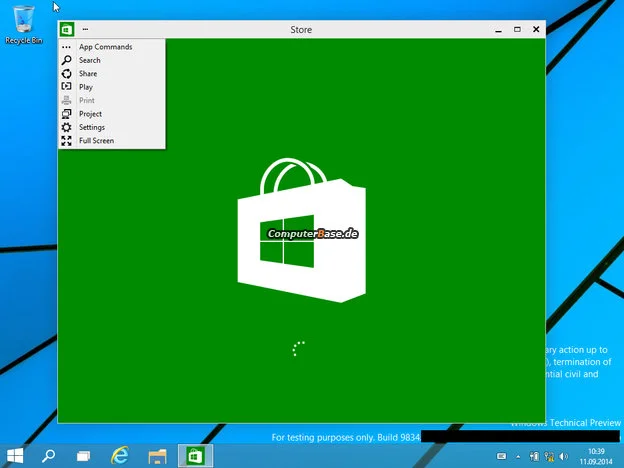 windows 9 technical preview 3