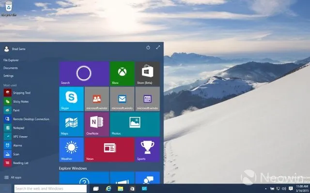 Windows 10 build 10036 - 01