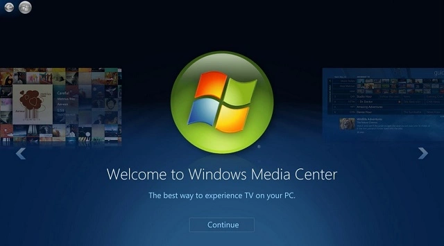 windows media center