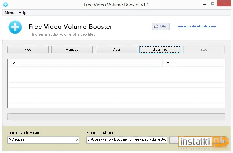 Okladka Free Video Volume Booster