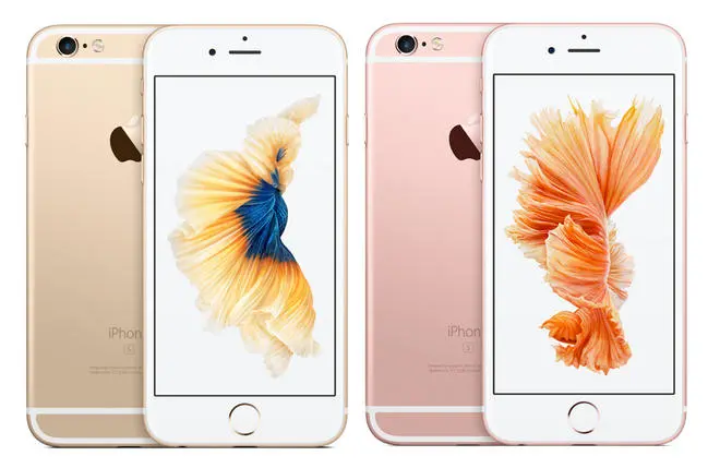 iPhone 6s Gold i Gold Rose
