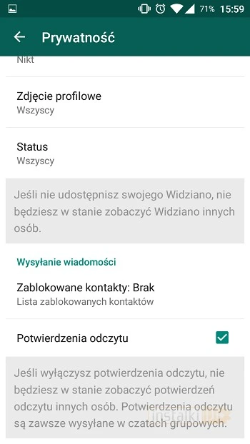 WhatsApp kto doczytał wiadomość